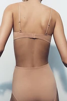 STRAPPY BRALETTE WITH POLYAMIDE