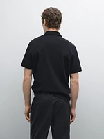 Polo 100 % coton à manches courtes