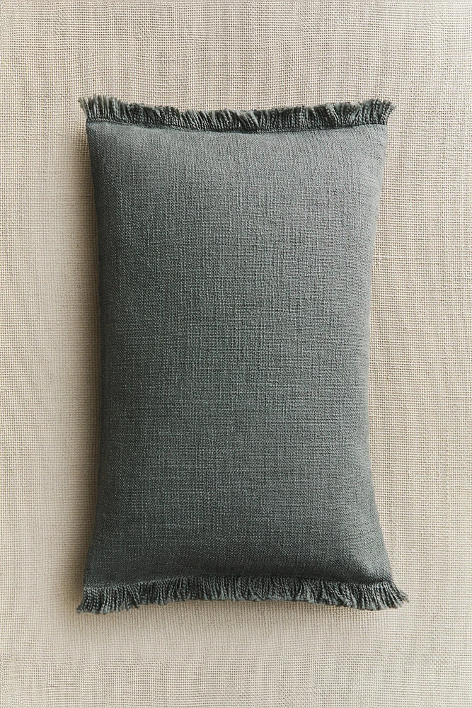 HOUSSE DE COUSSIN FRANGES