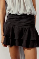 RUFFLE SKORT