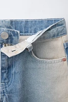 FRAYED DENIM SHORTS