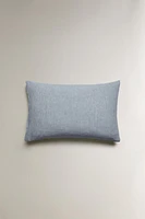 STRIPED COTTON LINEN PILLOWCASE