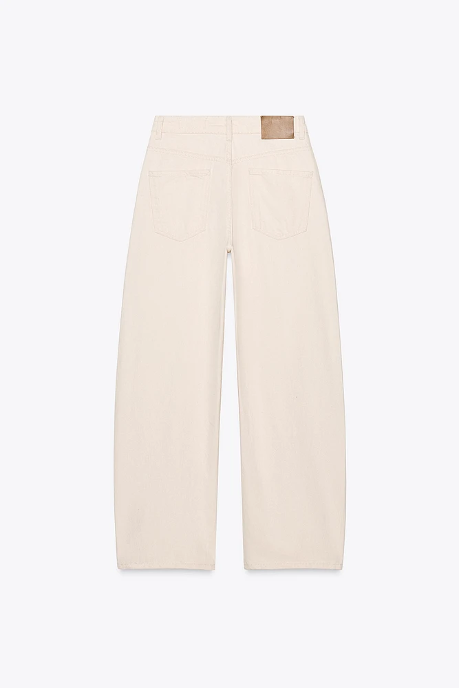 ZW COLLECTION BARREL HIGH WAIST JEANS