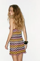 KNIT MINI DRESS