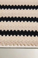 TAPIS DE BAIN JACQUARD GÉOMÉTRIQUE