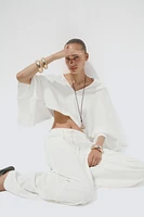 PANTALON AVEC LIN