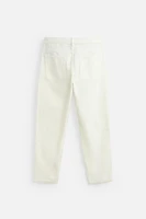 SLIM CROPPED FIT JEANS