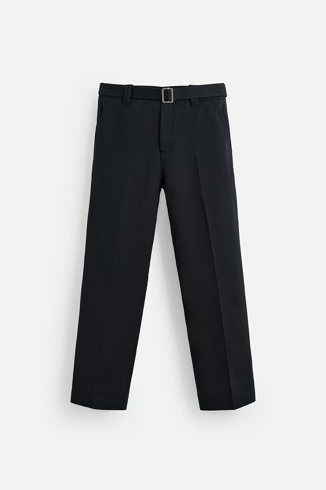 PANTALON STRAIGHT FIT À CEINTURE LIMITED EDITION