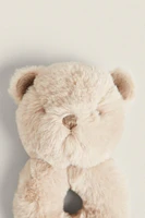 CHILDREN’S BEAR SOFT PLUSH TOY RATTLE