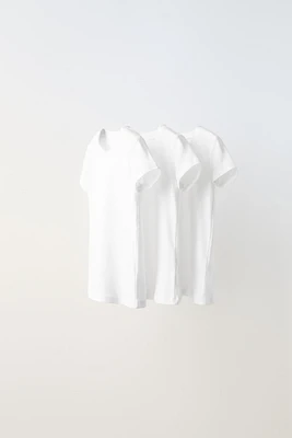 2-6 YEARS/ THREE-PACK OF SHORT SLEEVE T-SHIRTS