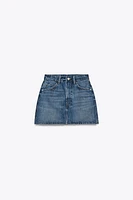 TRF DENIM MINI SKIRT