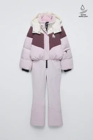 WINDPROOF AND WATER REPELLENT RECCO® SYSTEM DOWN ANS FEATHER FILL JUMPSUIT SKI COLLECTION