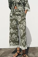 PANTALON BRODÉ GUIPURE BAS