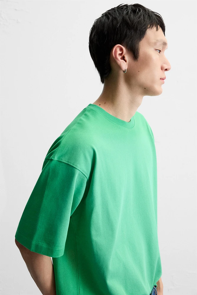 RELAXED FIT SPRAY WASH T-SHIRT