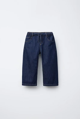 PANTALON EN DENIM LARGE