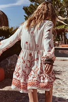 PRINTED MINI DRESS