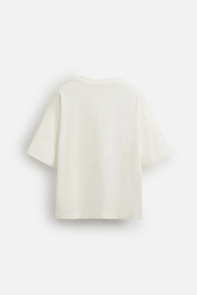 T-SHIRT À INSCRIPTION IMPRIMÉE