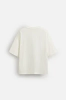 T-SHIRT À INSCRIPTION IMPRIMÉE