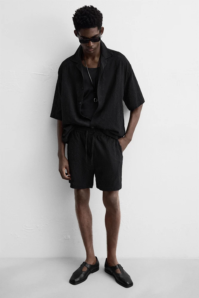 BERMUDA RELAXED FIT JACQUARD