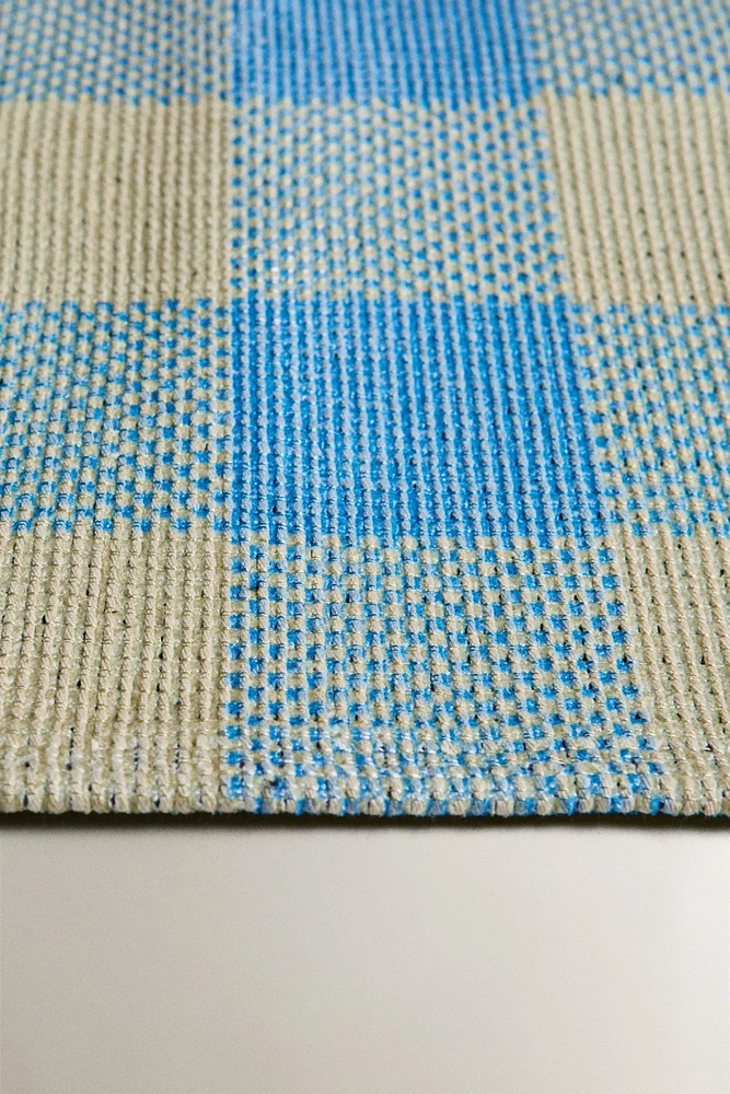 SQUARE COTTON AREA RUG