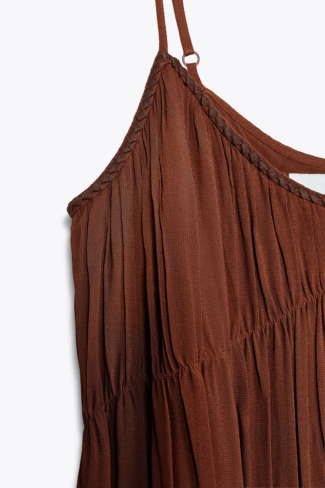 EMBROIDERED DRESS ZW COLLECTION