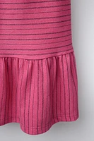 STRIPED PRINT DRESS