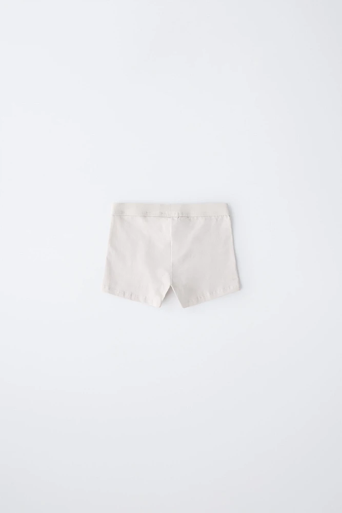 6-14 ANS/ LOT DE CINQ BOXERS ÉTIQUETTE