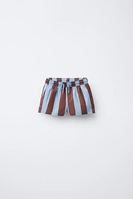 2-6 YEARS/ HÔTEL MAGIQUE © X ZARA STRIPED SWIM SHORTS