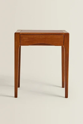 OAK NIGHTSTAND WITH DRAWER