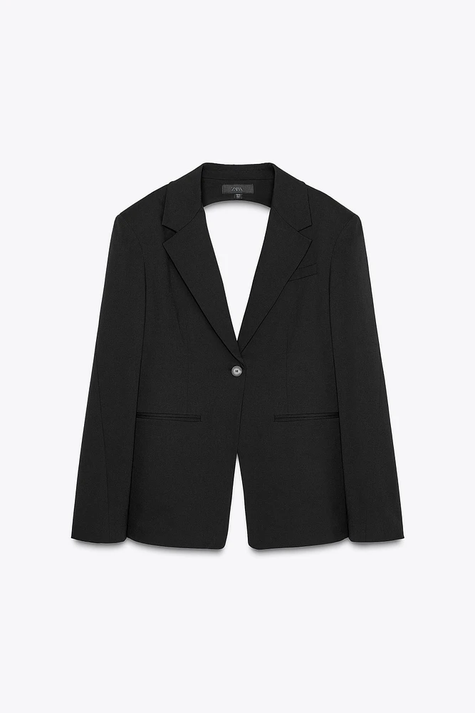 BLAZER DÉCOUPÉ DOS