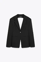 BLAZER DÉCOUPÉ DOS