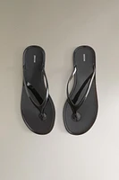 FLAT JELLY SANDALS