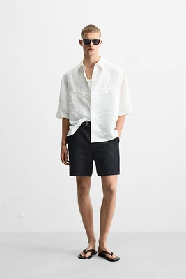STRIPED JACQUARD SHIRT