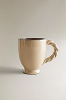 TASSE TERRE CUITE TRESSÉE