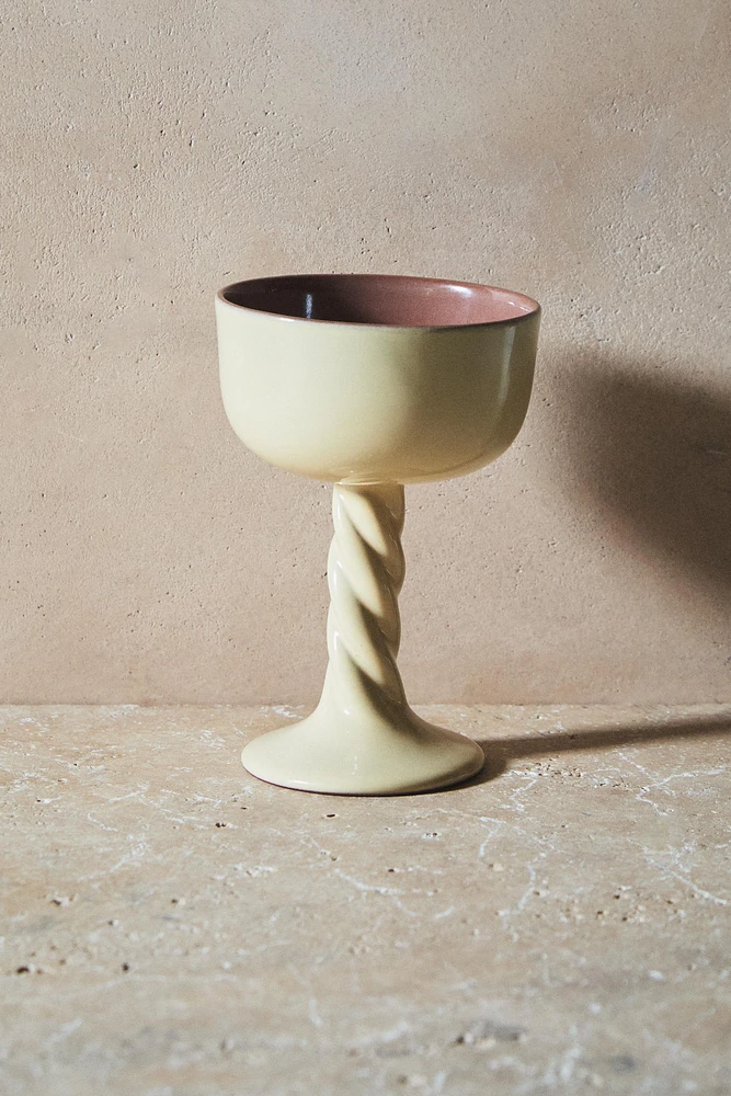 VERRE TERRE CUITE TRESSÉE