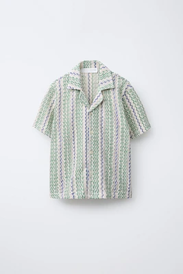 WAVY TEXTURED SHIRT