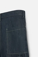 BERMUDA EN DENIM OVERSIZE