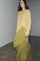ZW COLLECTION RUFFLED SKIRT