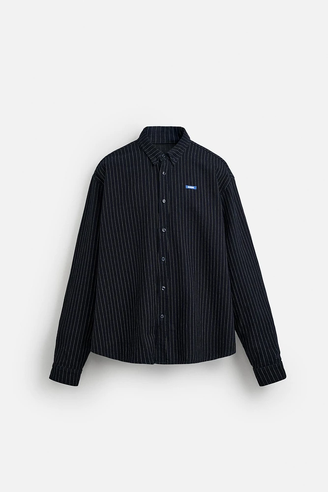 RELAXED FIT STRIPED SHIRT