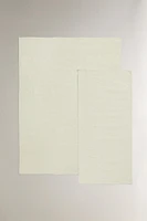 HERRINGBONE WOOL AREA RUG