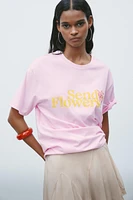 EMANUEL SWEERT FLORAL PRINT T-SHIRT