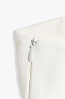 ROBE BUSTIER À LACET