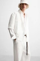 STRIPED JACQUARD SHIRT