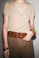 TOP EN MAILLE EXTRAFINE