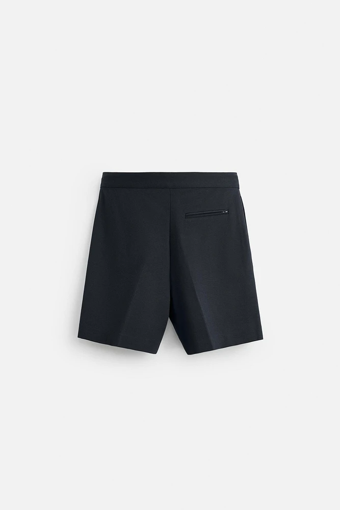 BERMUDA REGULAR FIT À LACET