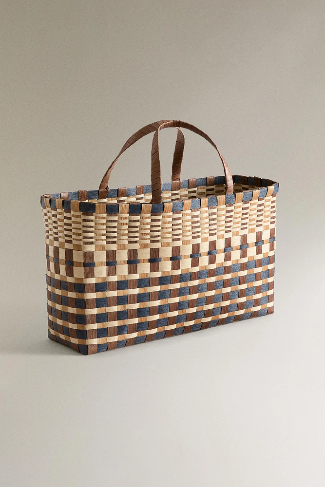 SAC CABAS MULTICOLORE