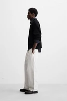 STRUCTURED OPENWORK SWEATER