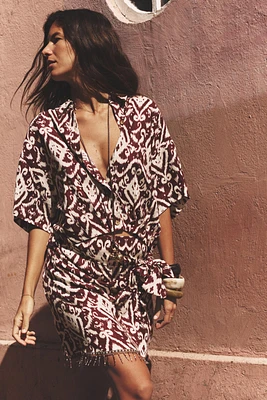 PRINTED SHORT SHIRT