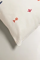 HOUSSE DE COUSSIN MINI BRODERIE