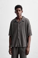 IRREGULAR TEXTURED SHIRT